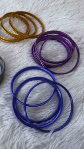 ปลอกกันสั่นรถยนต์ 100*106 สี แดง ส้ม ม่วง น้ำเงิน เทา กลึงอะลูมิเนียม สินค้าคุณภาพ