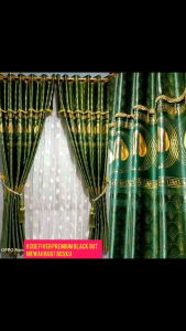 Gorden Terbaru Model Poni Gabung untuk Jendela & Pintu