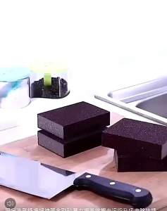 Spon Nano Pembersih Karat Kerak Panci Katel Wajan Kompor