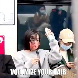 (READY STOCK现货)Lifusha *Air feeling fluffy oil control hair  styling 150ml 免洗空气