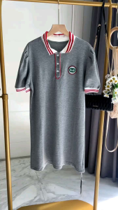 ●ECLAIRE● 043 Dress Mini Kerah Polo Casual Basic Premium 8885