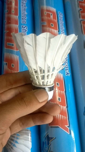(ISI 6 PCS) BADMINTON/BULUTANGKIS SHUTTLECOCK/KOK GRAND PRIX BIRU