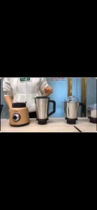 STARGOLD SG-1366 Stainless steel 3 in 1 Mixer Grinder Blender 600W POWERFUL max locked...