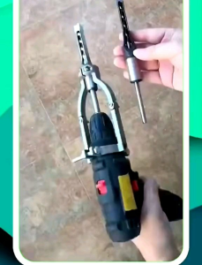 satu set adaptor+mata bor