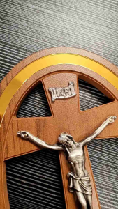 Trinity Wall Crucifix (180×260mm)  | K-Catholic Goods | Made in Korea