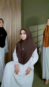 Arrafi AR 819 Jilbab hijab kerudung bergo krudung wanita dewasa jersey instan pyet pliskit best seller terbaru terlaris murah viral lebaran idul fitri 2024 adem murah promo daily ootd cantik pet antem bahan stella cantik bayar di tempat COD gratis ongkir