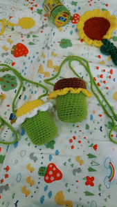 เคสยาดม คล้องคอ ดอกเดซี่ ดอกทานตะวัน ยาดมหงส์ไทย ยาดมวังว่าน ตราโบว์แดง ไม่รวมตัวยาดม