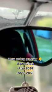 (Blue Mirror) ZOOM ENGINEERING MONACO MIRROR Centre mirror Rear view Screen rearview proton perodua toyota honda vios