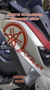 Yamaha NMAX logo side fairing diecut waterproof sticker