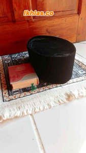 Peci Kopiah Anak Songkok Hitam polos AC Bahan BLUSDRU Tinggi 9 Laki Laki Dan Dewasa