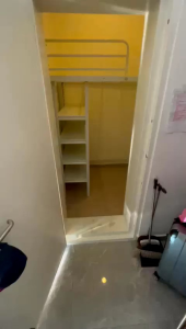 Loft bed /Helper loft bed with shelf customize