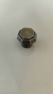 Knob Laci Lemari Meja Kuningan Antik Motif Persegi Delapan 1 Pcs
