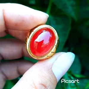 CINCIN BATU RED BARON KUALITAS TOPCER