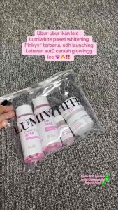 LUMIWHITE 1paket WHITENING SERIES LENGKAP 5in1 BPOM ORIGINAL 100% PINK