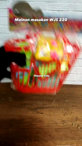 Mainan Cooking Set Keranjang Edukasi - Masak Masakan Anak Edukatif WJS220