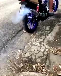 KNALPOT FIZ R FORCE ONE STANDAR RACING TAMENG MODEL AHM by WENZ MUFFLER