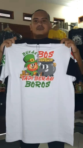 KAOS RZM JITU MOTIF: BUKAN BOS TAPI BERANI BOROS