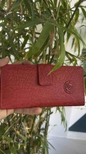 Ví 2hand dài nữ da v.o.i thật cực kì phong thủy của Nhật  -T98