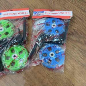 ( MENYALA ) Exotic Roda Samping Bantu Keseimbangan Sepeda Anak BMX Mini Ukuran Size 12 16 inch Model Nyala Lampu Balance Training Trainning Wheel