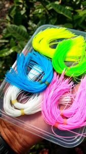 50HELAI 13CM SKIRT GLOW IN THE DARK HOOKS JUMPFROG