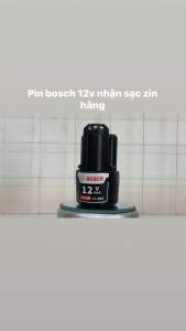Pin bos 12v 2.5Ah chính hãng nhận sạc zin