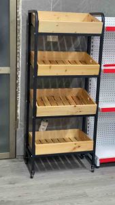 Kệ để trái cây Giá Kệ để hoa quả  Kệ để rau củ ( Cao 1m5 x Dài 65cm)