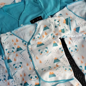 Baju Bayi 0-6 Bulan 18 Pcs Warna Biru