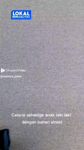 Celana Denim Selvedge Anak Laki-Laki 4-12 Tahun