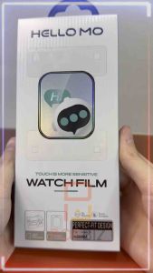 HELLO MO [EASY INSTALLATION] SCREEN PROTECTOR CLEAR FULL FILM for APPLE WATCH 40/41/42/44/45/46MM