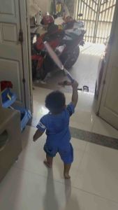 Vợt cầu lông cho trẻ em 2t-6t (dài 43cm phù hợp lứa tuổi)