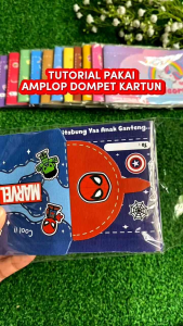 (10 Pcs) Amplop Lebaran Premium Motif Dompet Bisa Pilih Motif