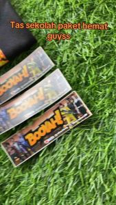 Tas sekolah Ransel anak laki laki free fire paket hemat Tas baju stiker