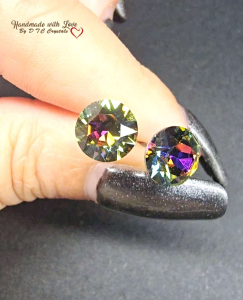 [D.T.C Crystals] Swarovski Volcano Earstuds