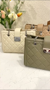 Jims Honey - Sophia Bag - Tas wanita tali rantai kekinian - tas kantor kapasitas besar