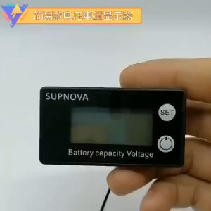 Đồng hồ đo dung lượng pin acquy điện áp hoạt động 8V-100V hiển thị thông số