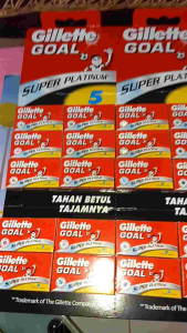 Isi ulang Silet GOAL isi 5 PERLEMBAR Isi 20pack
