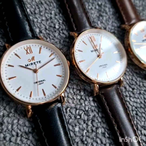 Jam Tangan Wanita MIRETE Original Strap Kulit Dijamin Realpict Sesuai Foto dan Video