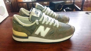 Sepatu New Balance 990V1 made in USA "30th Anniversary" M990GRY size 43(275cm) made in usa