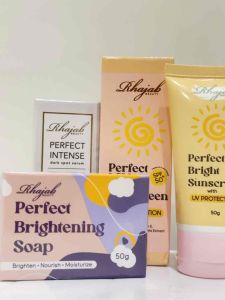 Paket Rhajab Lengkap isi Sunscreen Serum Sabun