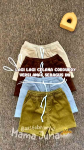 Promo Banting Harga!!! Celana Pendek Corduroy Anak Laki-laki dan Perempuan