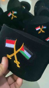 PECI ANAK DAN DEWASA LOGO PALESTINA PECI PALESTINA 10 pcs