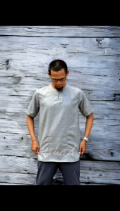 Koko kurta polos lengan pendek brand IJTIHAD bahan katun Madinah FODU
