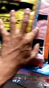 Kantong Plastik Oval Warna 25x35 Isi 100 Lembar