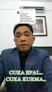 Dr Norman - Cuka Kurma/Cuka Epal 450ml