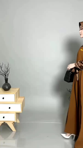 GAMIS RAUDHA SET KHIMAR: GAMIS WANITA KUALITAS TERBAIK
