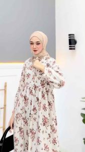Malrene - Homdress Terbaru Viral Motif Kekinian Bahan Rayon Adem dan Lembut