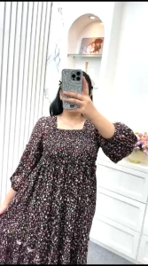 SABRINA DRESS//DRESS FULL SMOKE//DRESS VIRAL//DRESS RAYON