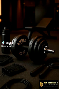 Promo Dumbell Set Besi 5kg Anti Pecah Bisa Cod