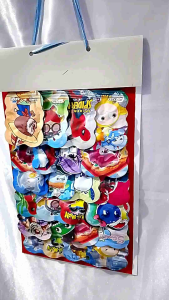Mainan Bombek / Bomboman injak isi 24 pcs