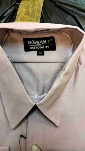 (COD)✅KEMEJA wendya.T POLOS PRIA LENGAN PANJANG WARNA ROSE GOLD//PINK DUSTY✅kemeja kerja//kemeja formal✔️✔️